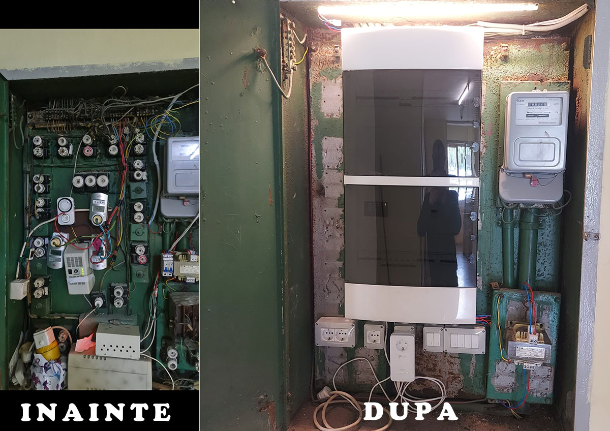 Inlocuire Tablouri Electrice pentru Scari de Bloc